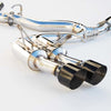 Invidia 2015+ Subaru WRX / STI Gemini/R400 Single Layer Quad Black Tip Cat-Back Exhaust