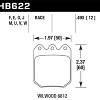 Hawk 13-15 BMW xDrive28i 2.0L / DTC-60 Race Rear Brake Pads