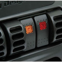 Daystar 1997-2001 Jeep Cherokee XJ 2WD/4WD - Air Vent Switch Panel (Switches Sold Separate)