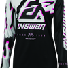 Answer 23.5 Syncron Meltdown Jersey Black/Magenta/Grey Womens - XS