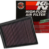 K&N 2016 Renault Megane IV L4-1.5L DSL Replacement Drop In Air Filter