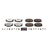 Power Stop 2001 Mitsubishi Fuso FE-CA Front or Rear Z36 Truck & Tow Brake Pads w/Hardware