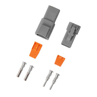 Diode Dynamics Deutsch Connector Kit 2-Pin 12-14 Gauge