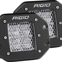 Rigid Industries Dually - Flush Mount - 60 Deg. Lens - Set of 2