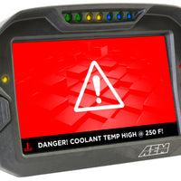 AEM CD-7 Non Logging Race Dash Carbon Fiber Digital Display (CAN Input Only)