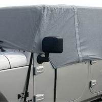 Rampage 2007-2018 Jeep Wrangler(JK) Unlimited Car Cover 4 Layer - Grey