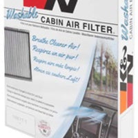 K&N 2018 Jeep Wrangler JL 2.0L/3.6L Cabin Air Filter - 2 Per Box