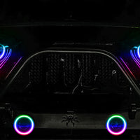 Oracle Jeep Wrangler JK/JL/JT High Performance W LED Fog Lights - ColorSHIFT - Dynamic SEE WARRANTY