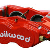 Wilwood Caliper-Forged Dynalite-M-Red 1.75in Pistons 1.25in Disc