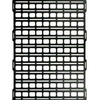 BuiltRight Industries 16in x 23.5in Tech Plate Steel Mounting Panel - Black