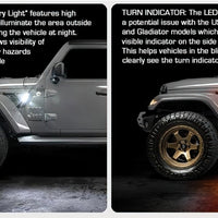 Oracle Sidetrack LED System For Jeep Wrangler JL/ Gladiator JT SEE WARRANTY