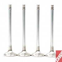 GSC P-D Honda B-Series B16A/B17A/B18C Chrome Alloy Exhaust Valve 28mm Head - 6mm Stem - Set of 8