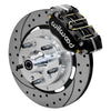 Wilwood Dynapro 4R Front Kit 11.75in SPR Drilled and Slotted Rotors - Black