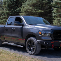 Fishbone Offroad 2019+ Ram 1500 Pike Winch Plate - Black