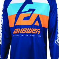 Answer 23 Syncron CC Jersey Blue/Orange/Black - XL