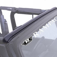 Rampage 1997-2006 Jeep Wrangler(TJ) Windshield Channel - Black