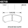 Hawk AP Racing/Alcon HPS 5.0 Brake Pads