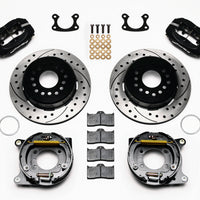 Wilwood Forged Dynalite P/S Park Brake Kit Drilled Small Ford 2.50in Offset