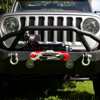 Fishbone Offroad 2018+ Jeep Wrangler JL Mid-Width Winch Front Bumper