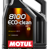 Motul 5L Synthetic Engine Oil 8100 0W20 Eco-Clean