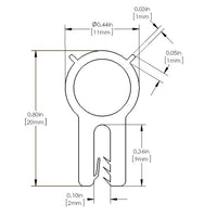 aFe MagnumFORCE Spare Parts Trim Seal Kit (1/16IN X 7/16IN) x 36IN L