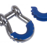 Daystar D-Ring Shackle Isolator Blue Pair