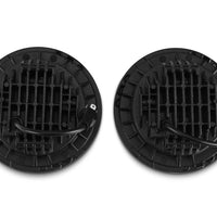 Raxiom 97-18 Jeep Wrangler TJ/JK Axial Series LED Daymaker Headlights- Black Housing (Clear Lens)