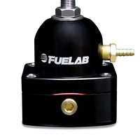 Fuelab 515 EFI Adjustable FPR 25-90 PSI (2) -6AN In (1) -6AN Return - Black