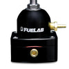 Fuelab 515 EFI Adjustable FPR 25-90 PSI (2) -6AN In (1) -6AN Return - Black