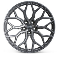 Vossen HF-2 20x10 / 5x120 / ET45 / Deep Face / 72.56 - Tinted Matte Gunmetal Wheel