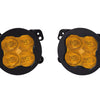 Diode Dynamics SS3 LED Pod Max Type M Kit - Yellow SAE Fog