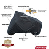 Dowco Kawasaki Z125,Honda Grom, Honda Monkey WeatherAll Plus Motorcycle Cover - Black