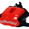 Wilwood Caliper-Combination Parking Brake-Pos 1-R/H-Red 34mm piston .81in Disc