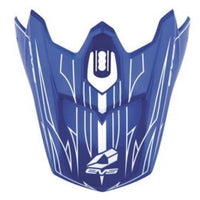 EVS T3 Pinner Visor - Blue/White