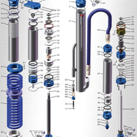 King Shocks 2.0 Bump Stop 4in (Sleeve)