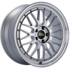 BBS LM 19x8.5 5x112 ET48 Diamond Silver Center Diamond Cut Lip Wheel -82mm PFS/Clip Required