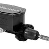 Wilwood Compact Tandem Master Cylinder - 15/16in Bore - w/Pushrod fits Mustang (Black)