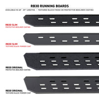 Go Rhino RB30 Running Boards 48in. - Tex. Blk (Boards ONLY/Req. Mounting Brackets)