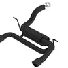 Borla 18-19 Jeep Wrangler JL/JLU 2.0L 4Cyl 2DR/4DR Axle Back Exhaust ATAK w/ 2.5in Tips - Black