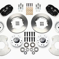 Wilwood Forged Dynalite Front Kit 11.00in 37-48 Ford Psgr. 360 Plate Mount