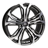 Enkei Vortex 5 Wheel 18x8 38mm Offset 5x114.3mm Bore- Anthracite Machined