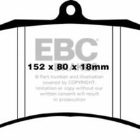 EBC Brakes Yellowstuff Performance Brake Pads