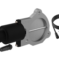 QTP 3.5in Bolt-On QTEC Electric Cutout Valve - Single