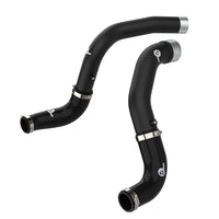 aFe BladeRunner Black 3in Intercooler Hot & Cold Side Pipe Kit 20-21 Jeep Wrangler V6-3.0L (td)