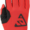 Answer 25 Peak Gloves Black/Red - Large