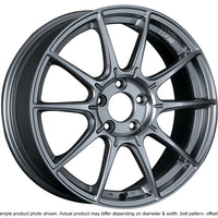 SSR GTX01 17x8 5x114.3 45mm Offset Dark Silver Wheel