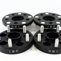 ISC Suspension 5x114.3 Hub Centric Wheel Spacers 20mm Black (Pair)