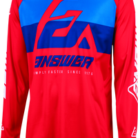 Answer 23 Syncron CC Jersey Red/White/Blue Youth - Large