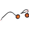 Fishbone Offroad Amber LEDs 3/4In Pair