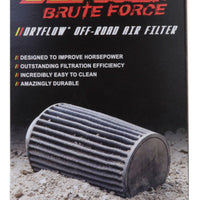 AEM Dryflow Conical Air Filter 2.75in Flange ID / 6in Base OD / 5.125in Top OD / 9.125in Height